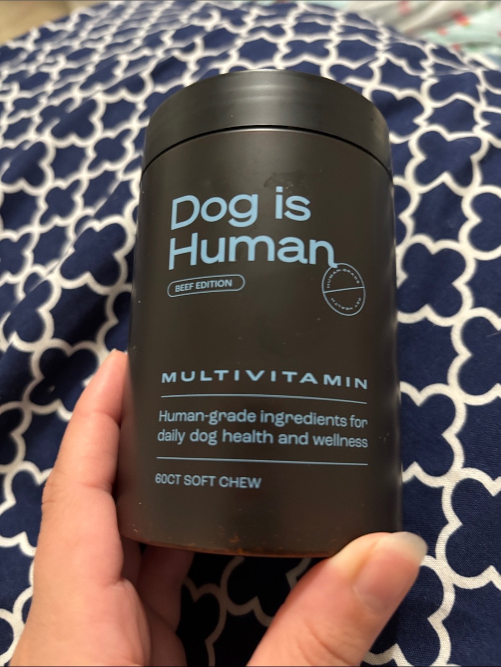 Beef Edition Multivitamin for Dogs - Black